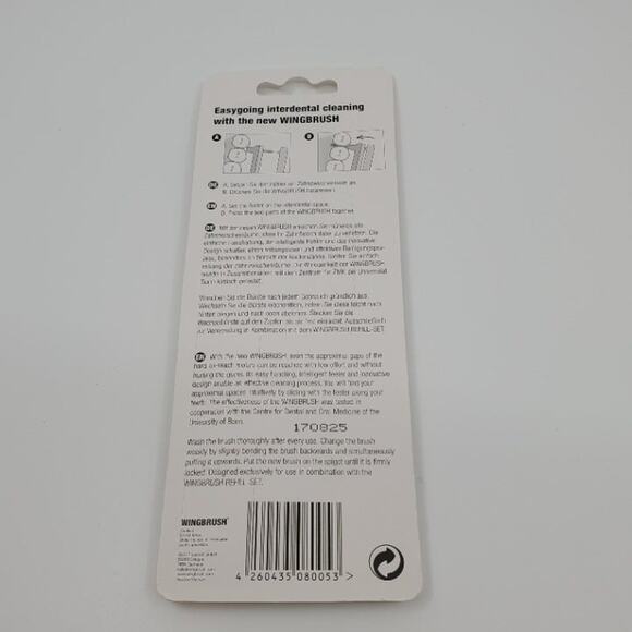 Wingbrush Interdental Brush with ISO 0 XS Refills KICKSTARTER Teeth Flosser New - Picture 7 of 10